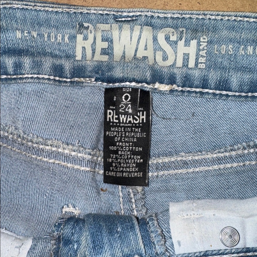 Levi's Hollister Women’s Jean Shorts Distressed High Rise Daisy Dukes 0/24 - Picture 5 of 10